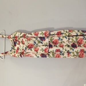 NWT Abercrombie Emerson Tiered Maxi Dress Sleeveless Floral size XL‎